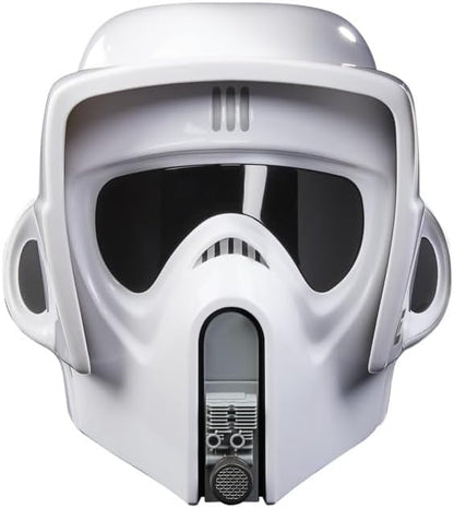 Star Wars The Black Series Scout Trooper Premium Electronic Helmet with Sound Effects, Star Wars: Return of The Jedi Adult Roleplay Item