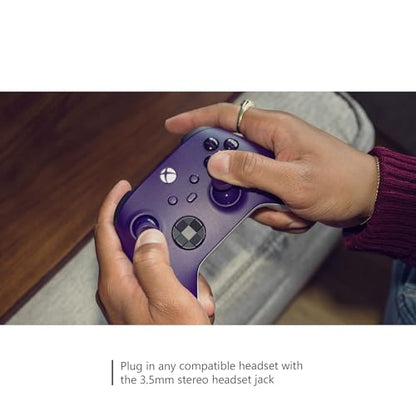 Manette de jeu sans fil Xbox Core – Astral Purple – Xbox Series X|S, Xbox One, PC Windows, Android et iOS 