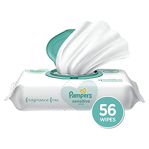 Pampers Baby Wipes Sensitive Perfume Free 12X Pop-Top Packs 1008 Count