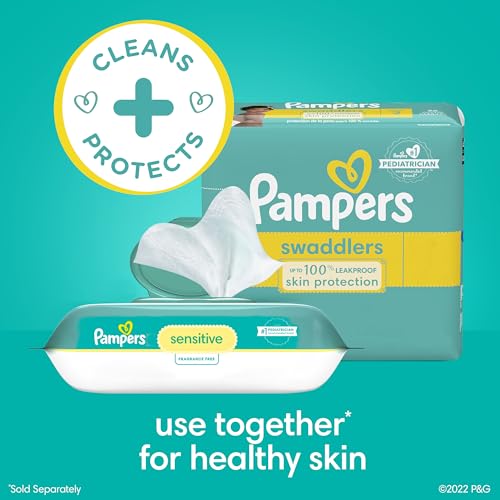 Pampers Baby Wipes Sensitive Perfume Free 12X Pop-Top Packs 1008 Count