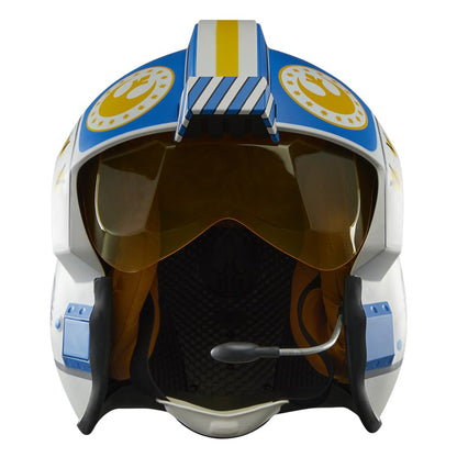 Star Wars The Black Series Carson Teva Premium Electronic Helmet with Advanced LED and Sound Effects, Ages 14 and Up