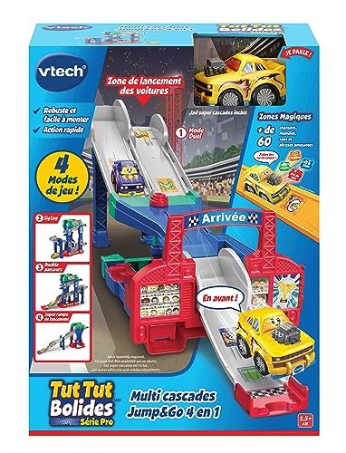 Circuit de course en zigzag 4 en 1 VTech Go! Go! Smart Wheels (version anglaise) 