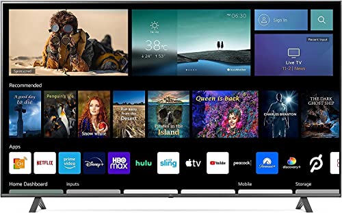 LG Nano75 NanoCell Series 43” Alexa Built-in 4K Smart TV (3840 x 2160), AI-Powered 4K, Cloud Gaming (43NANO75)