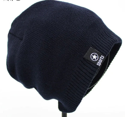 Gorros de punto cálidos para el invierno