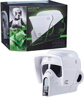 Star Wars The Black Series Scout Trooper Premium Electronic Helmet with Sound Effects, Star Wars: Return of The Jedi Adult Roleplay Item