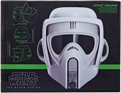 Star Wars The Black Series Scout Trooper Premium Electronic Helmet with Sound Effects, Star Wars: Return of The Jedi Adult Roleplay Item