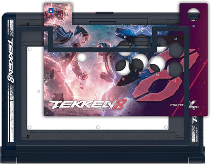 HORI Playstation 5 Fighting Stick Alpha (Tekken 8 Edition) - Tournament Grade Fightstick for PS5, PS4, PC - Officially Licensed by Sony