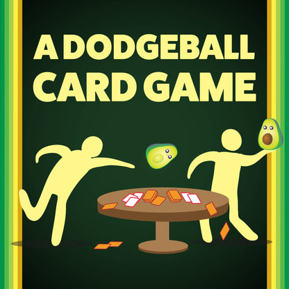 Throw Throw Avocado de Exploding Kittens: una secuela y un juego de expansión de Dodgeball Card Game - Juegos de fiesta para toda la familia - Juegos de cartas para adultos, adolescentes y niños - 2 a 6 jugadores 