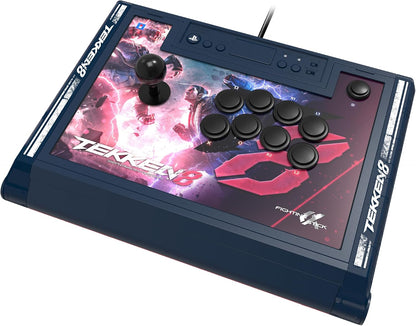 HORI Playstation 5 Fighting Stick Alpha (Tekken 8 Edition) - Tournament Grade Fightstick for PS5, PS4, PC - Officially Licensed by Sony