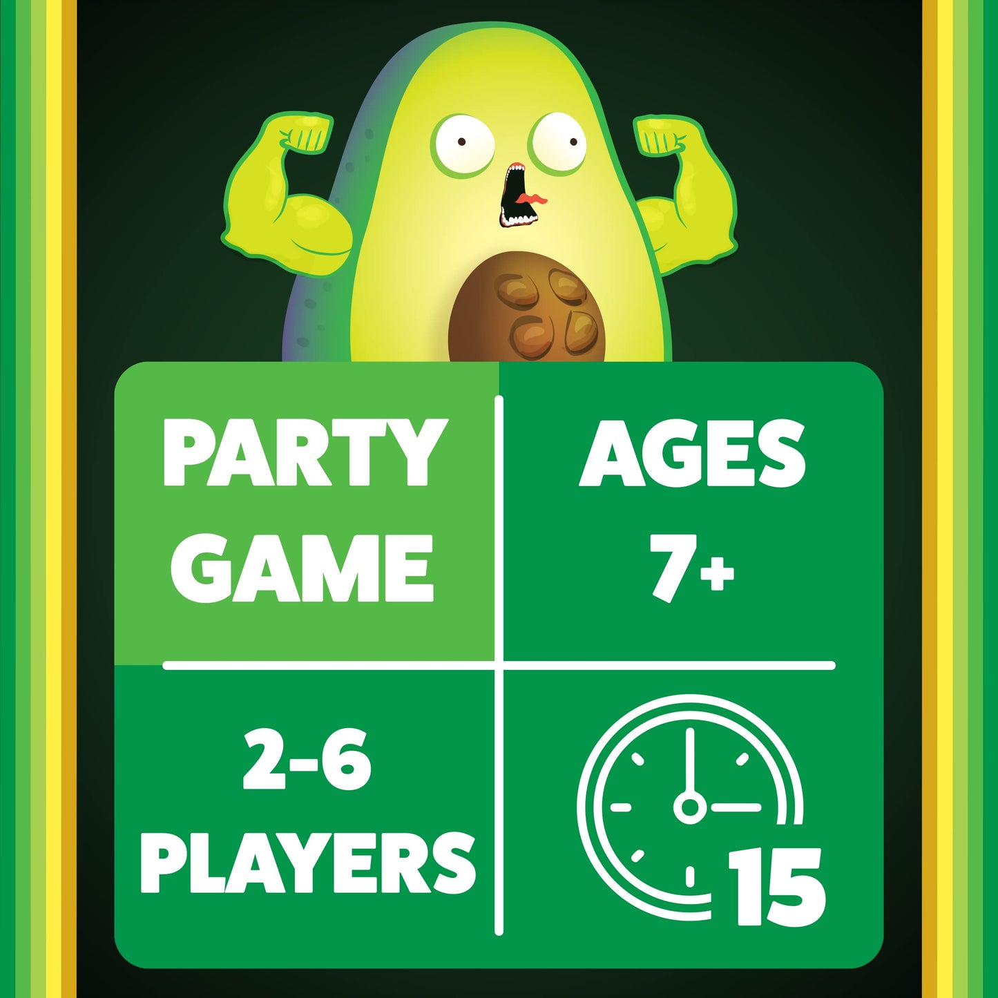 Throw Throw Avocado de Exploding Kittens: una secuela y un juego de expansión de Dodgeball Card Game - Juegos de fiesta para toda la familia - Juegos de cartas para adultos, adolescentes y niños - 2 a 6 jugadores 