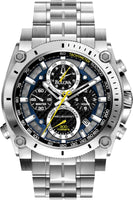 Montre chronographe Precisionist en acier inoxydable pour homme de Bulova 