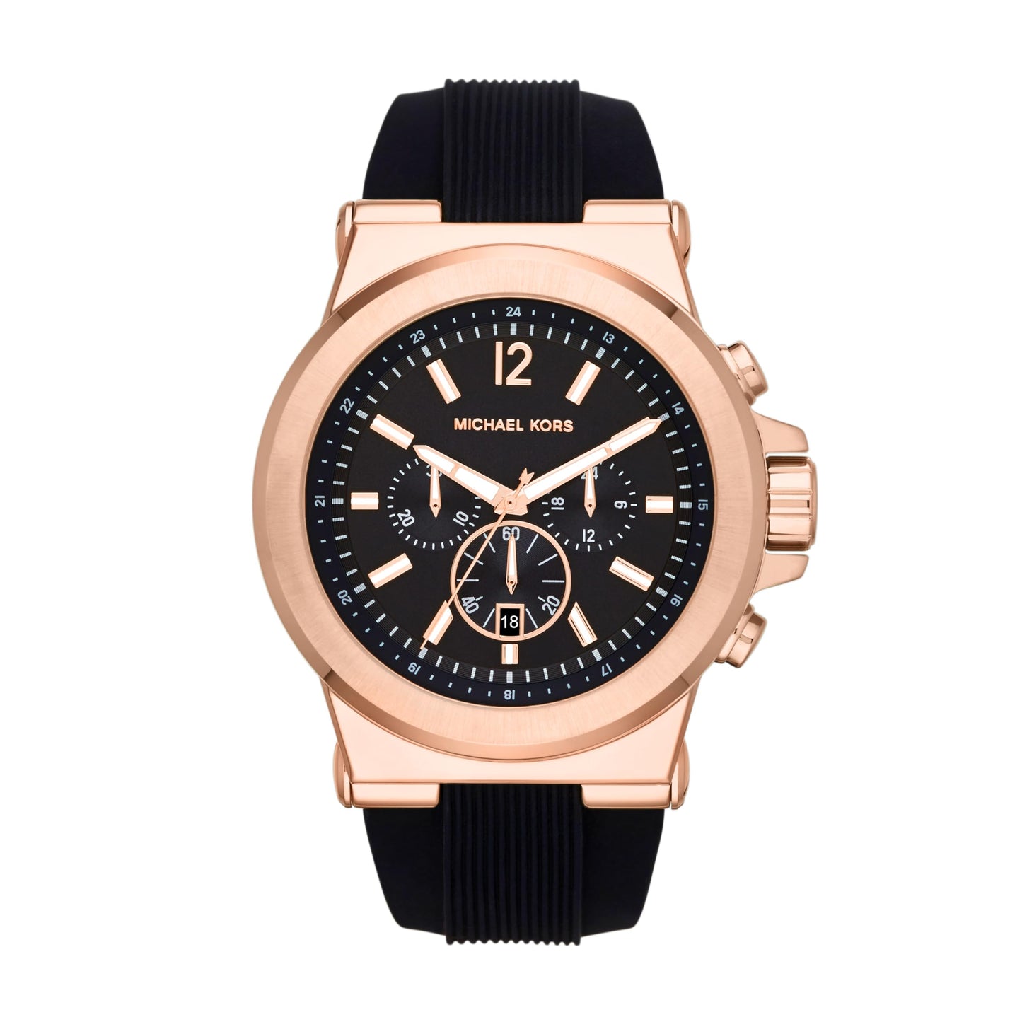 Montre chronographe en acier inoxydable Michael Kors Dylan, MK8184 Montres Dylan