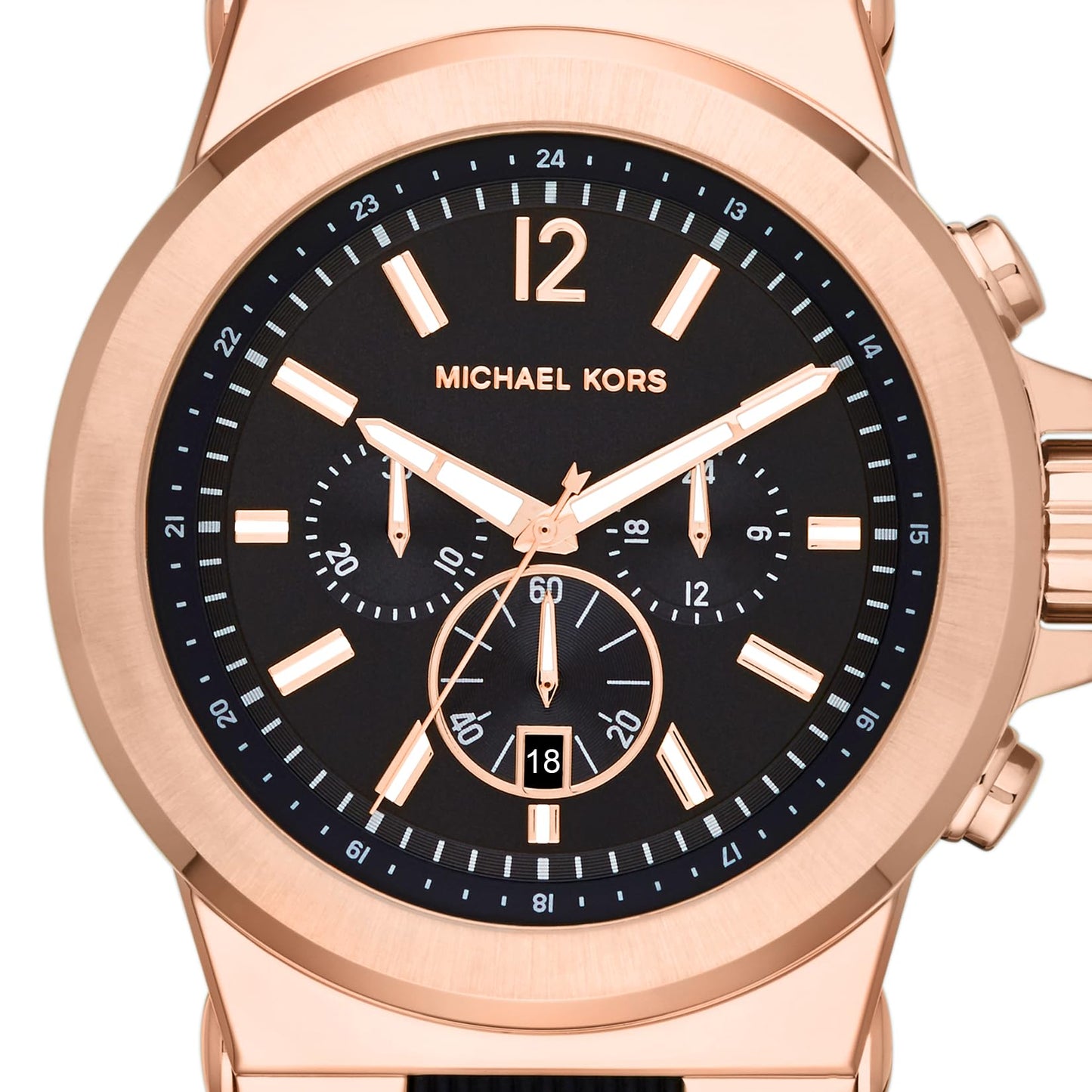 Montre chronographe en acier inoxydable Michael Kors Dylan, MK8184 Montres Dylan