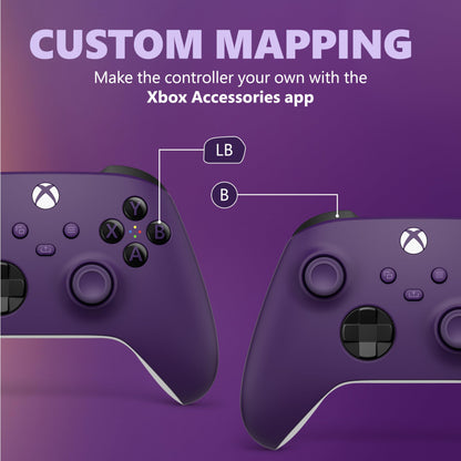 Manette de jeu sans fil Xbox Core – Astral Purple – Xbox Series X|S, Xbox One, PC Windows, Android et iOS 