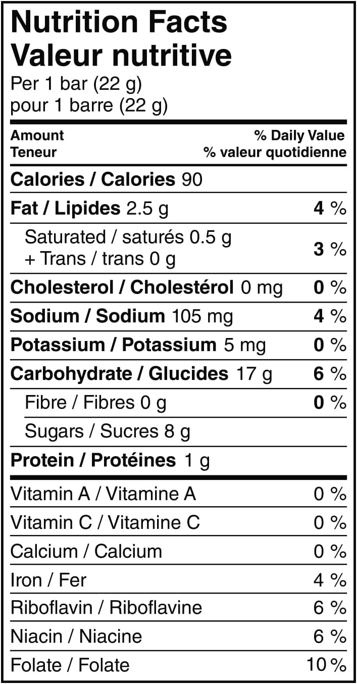 Kellogg's Rice Krispies Square Bars 660g Jumbo Pack-Original, 30 Cereal Bars {Imported from Canada}