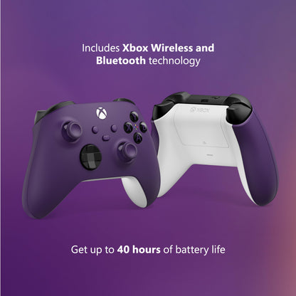 Manette de jeu sans fil Xbox Core – Astral Purple – Xbox Series X|S, Xbox One, PC Windows, Android et iOS 