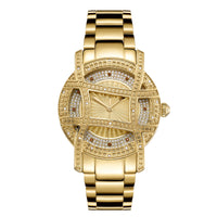 Montre-bracelet JBW Olympia 10 ans pour femme avec diamants de 0,20 ct et bracelet en acier inoxydable, or, Olympia 10 ans