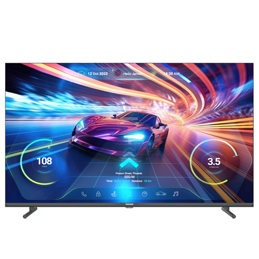 Philips Google TV 43" 4K Gaming Ultra HD Écran à réponse rapide 144 Hz, Google TV, HDR10 (43PUG7674/F6), Dolby Atmos 