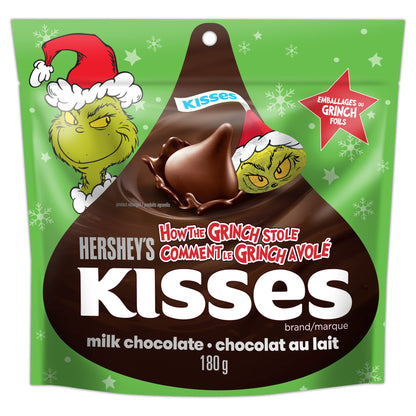 Bonbons de Noël et de fêtes au chocolat chaud KISSES de Hershey's, 180 g 