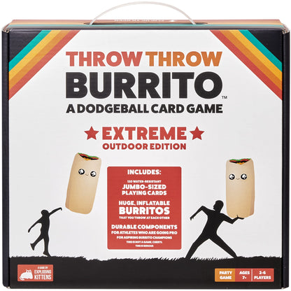 Throw Throw Avocado de Exploding Kittens: una secuela y un juego de expansión de Dodgeball Card Game - Juegos de fiesta para toda la familia - Juegos de cartas para adultos, adolescentes y niños - 2 a 6 jugadores 