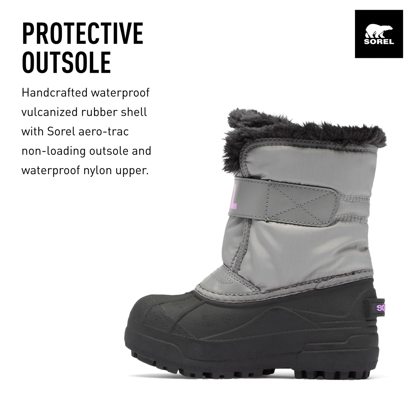 Sorel unisex-child Snow Commander Boot Boots