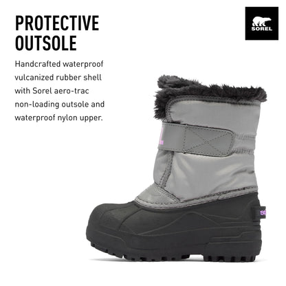 Sorel unisex-child Snow Commander Boot Boots