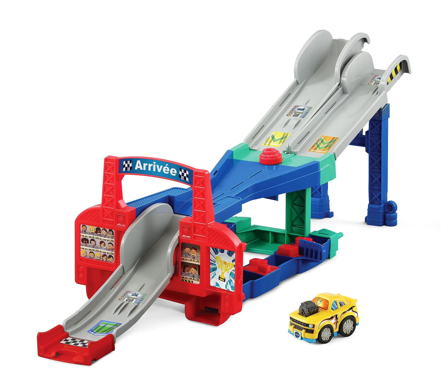 Circuit de course en zigzag 4 en 1 VTech Go! Go! Smart Wheels (version anglaise) 