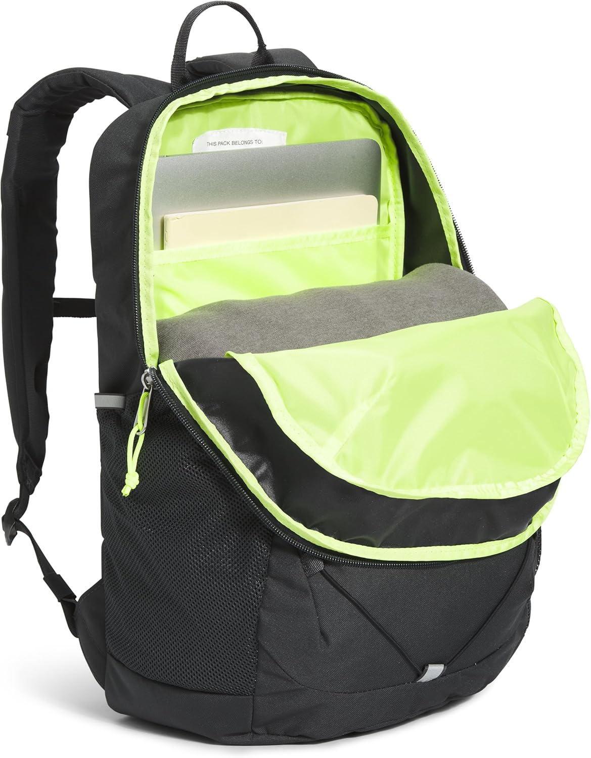 THE NORTH FACE Kids' Court Jester Backpack, Asphalt Grey/LED Yellow-NPF, One Size