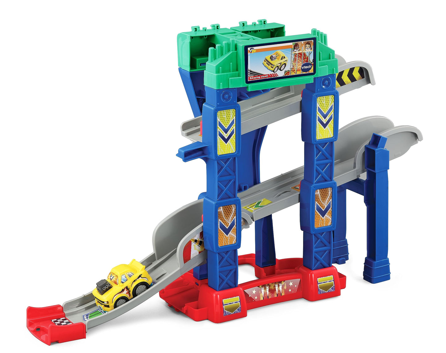 Circuit de course en zigzag 4 en 1 VTech Go! Go! Smart Wheels (version anglaise) 