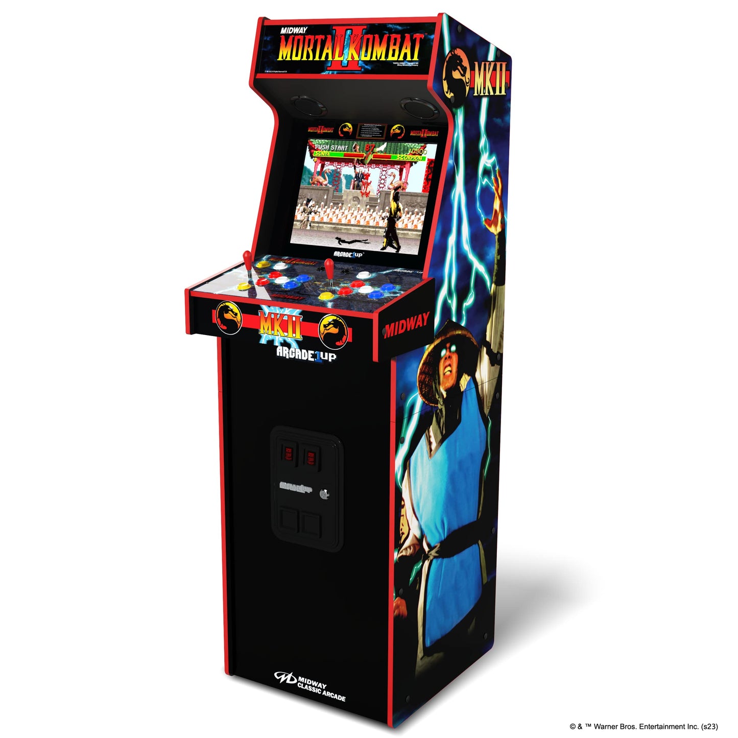 Arcade1Up Mortal Kombat II Deluxe Machine d'arcade 