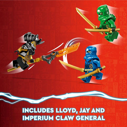 LEGO NINJAGO Imperium Dragon Hunter Hound 71790 Ensemble de construction comprenant des jouets monstres et dragons et 3 figurines, de superbes jouets ninja pour les enfants de 6 ans et plus qui aiment jouer à des histoires de ninja 