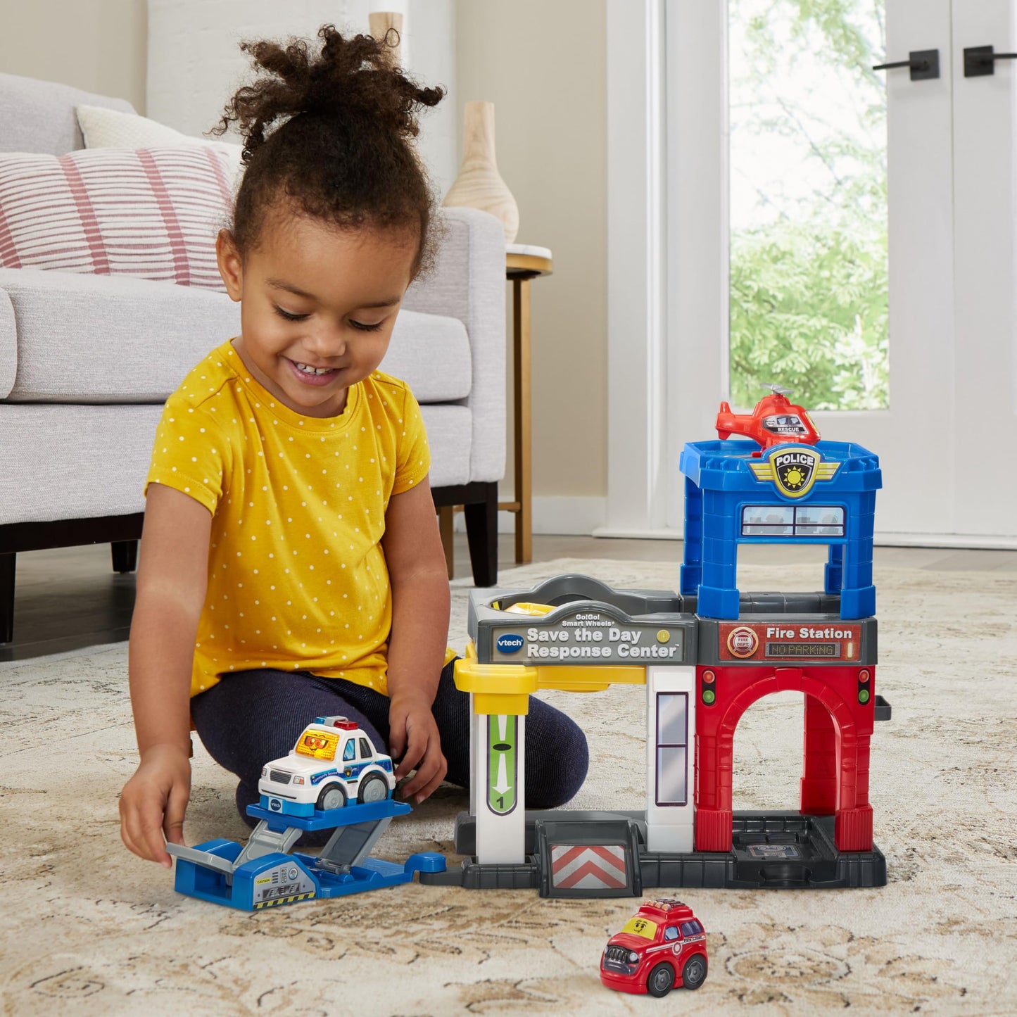 Centre d'intervention Save The Day de VTech Go! Go! Smart Wheels (version française) 