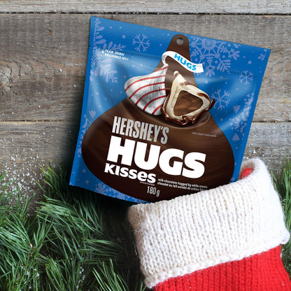 Bonbons de Noël et de fêtes au chocolat chaud KISSES de Hershey's, 180 g 