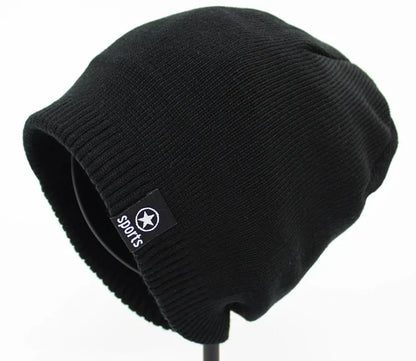 Gorros de punto cálidos para el invierno