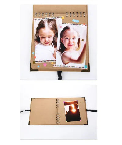 DIY Retro Corner Protector Album - Creative Scrapbook Gift