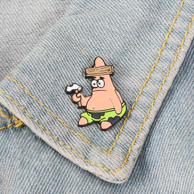 Pin's de la collection de dessins animés Bob l'éponge