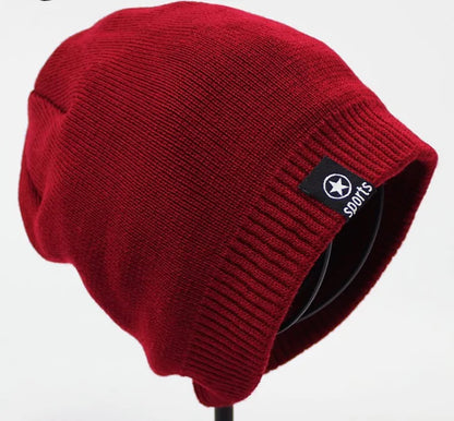 Gorros de punto cálidos para el invierno